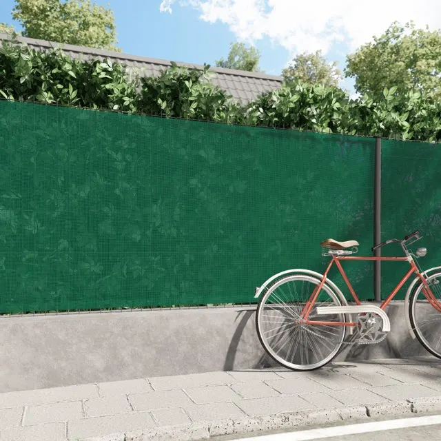 Rete ombreggiante in Polietilene alta densità NATERIAL L 10 x H 2 m verde