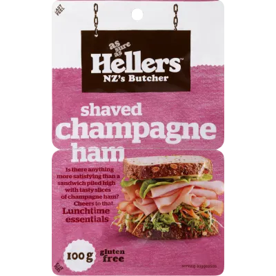 Hellers Ham/Salami 90g/100g