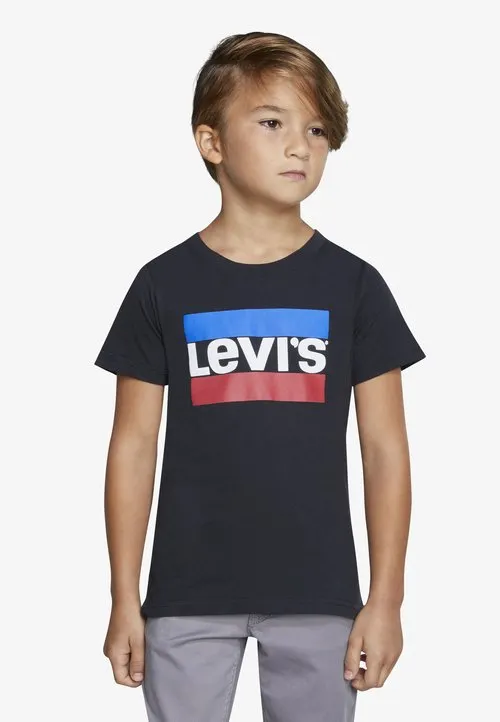 SPORTSWEAR LOGO TEE - T-shirts med print - noir