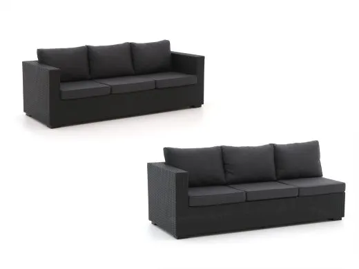 Forza Giotto lounge tuinbank 230cm + rechterarm 216cm