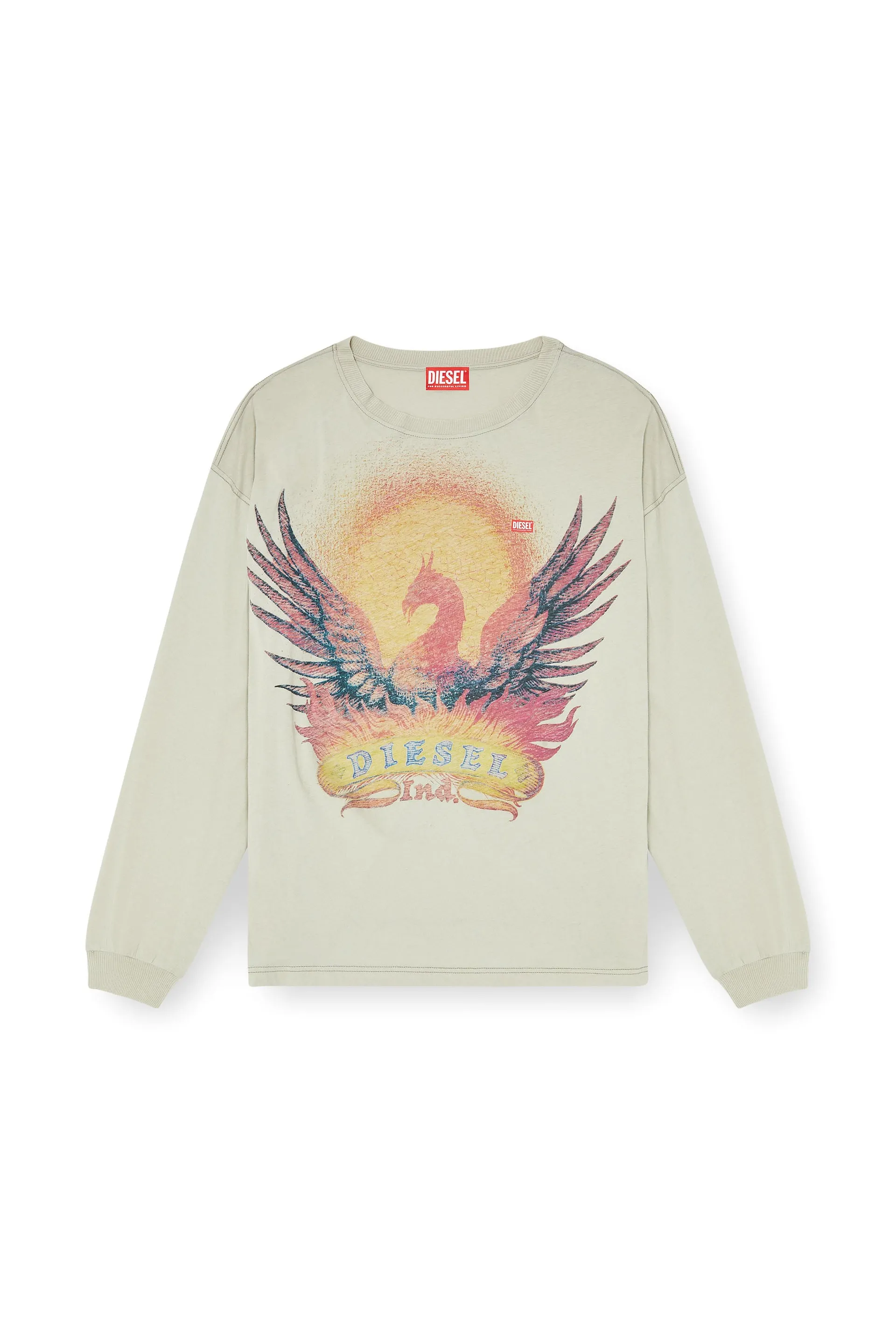Long sleeve T-shirt with Phoenix graphic