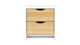 2 Drawer Bedside Table