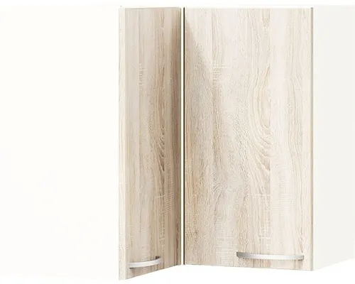 Rohová kuchyňská skříňka horní Sofie H 60 RM vanilka/bardolino