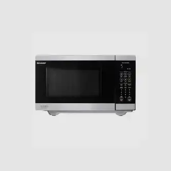 Sharp Flatbed Microwave 900w 26 Litre Stainless Steel SM267FHST