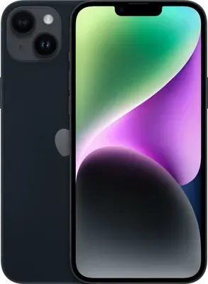 Apple iPhone 14 Plus, 17 cm (6.7"), 2778 x 1284 Pixel, 128 GB, 12 MP, iOS 17, Schwarz