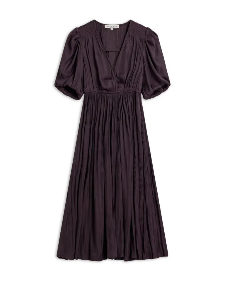 Fleur Solid Dress - Rød