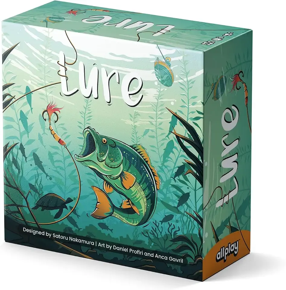 Allplay Lure Board Game for Adults or Families, 2 to 5 Players