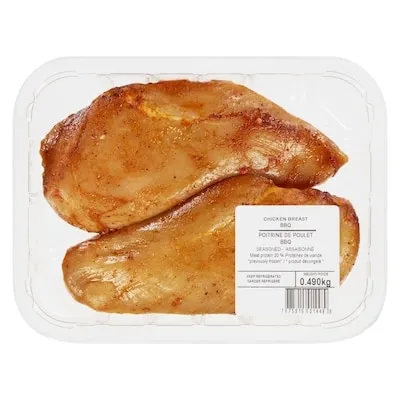Chicken Breast Bbq Seasoned