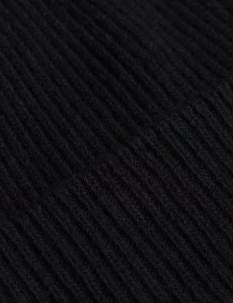 Fishtail Marina Beanie Black
