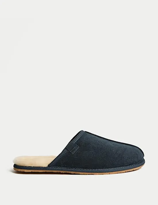 Freshfeet™-Pantoffeln aus Wildleder