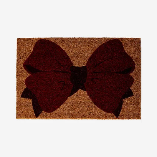 Doormat with bow design - 60x40 cm