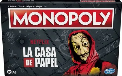 MONOPOLY LA CASA DE PAPEL HASBRO GAMING Ref : 06029818