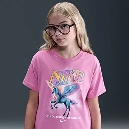 Nike Girl's Sportswear Take Flight Photo Graphic T-Shirt