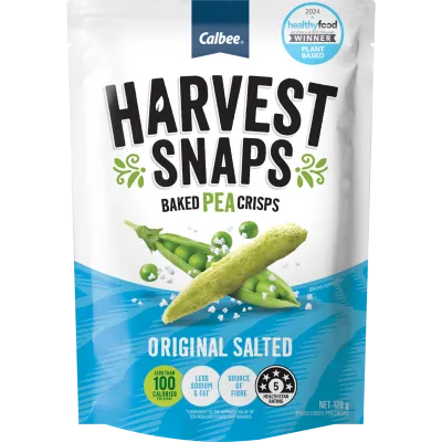 Calbee Harvest Snaps Pea Chips 120g/Scoopers 90g