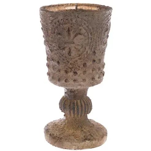 Vasenkerze - gold - 18 cm