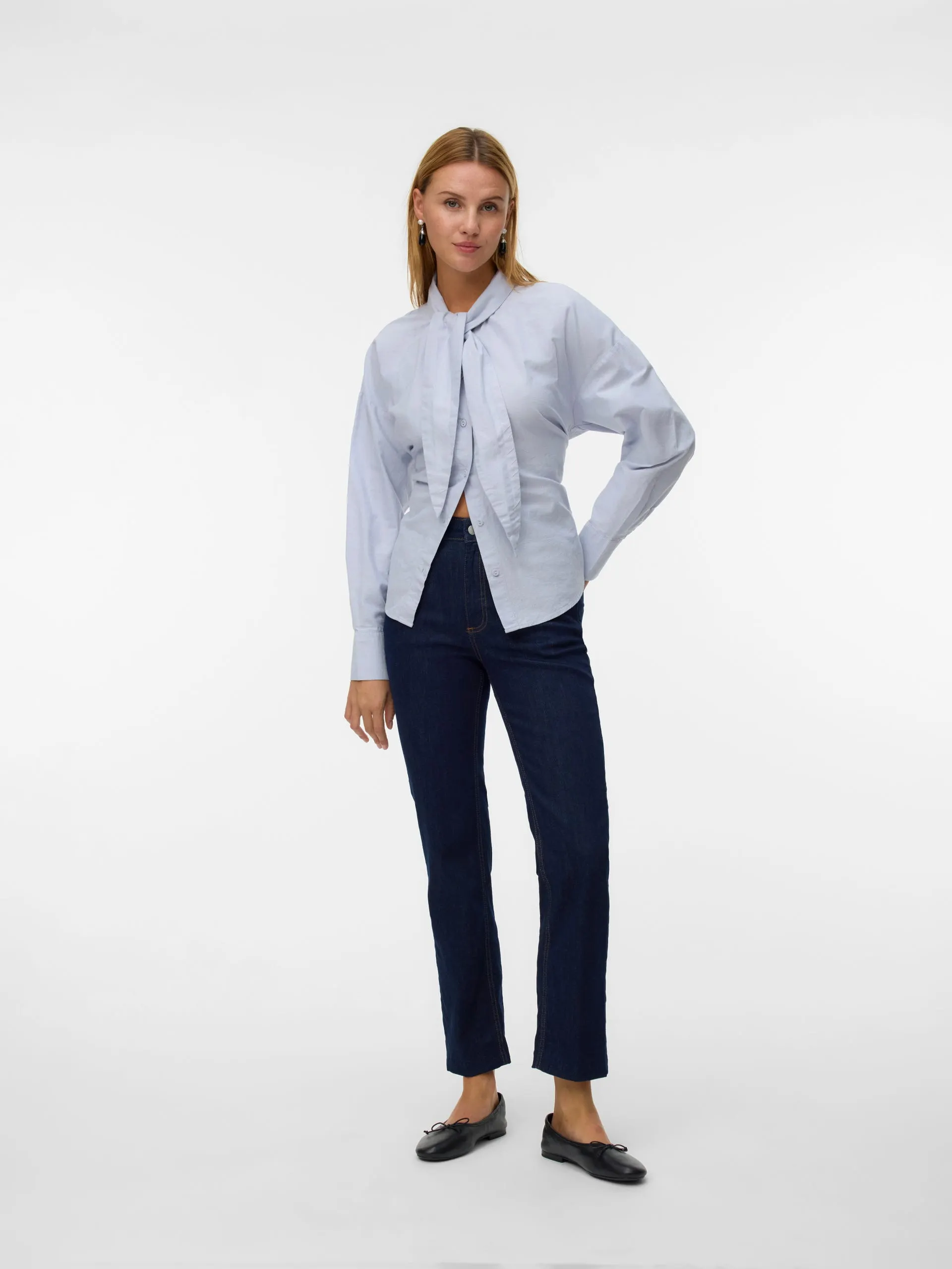 AWALICE Høyt snitt Mom Fit Jeans