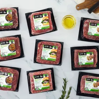 Silver Fern Farms - Net Carbon Zero by Nature 100% Grass-Fed New Zealand Lamb Premium Selection Box 9 Total Packs, 7.5lbs.