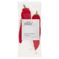 Tesco Finest Sweet Pointed Peppers 180g