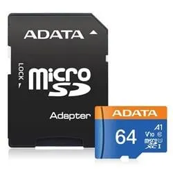 ADATA Premier microSDXC 64GB UHS-I Class10 A1 85/25MB/s + SD adaptér
