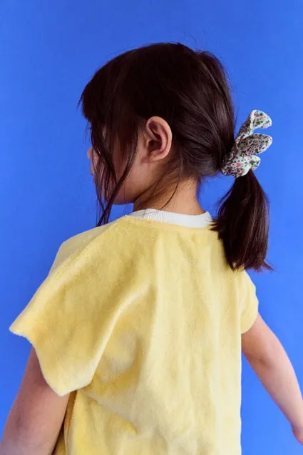 Kids t-shirt met contrastboord