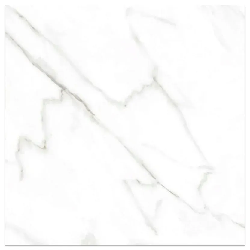 Cerámica marmolada blanco piso pared interior 51 x 51 cm