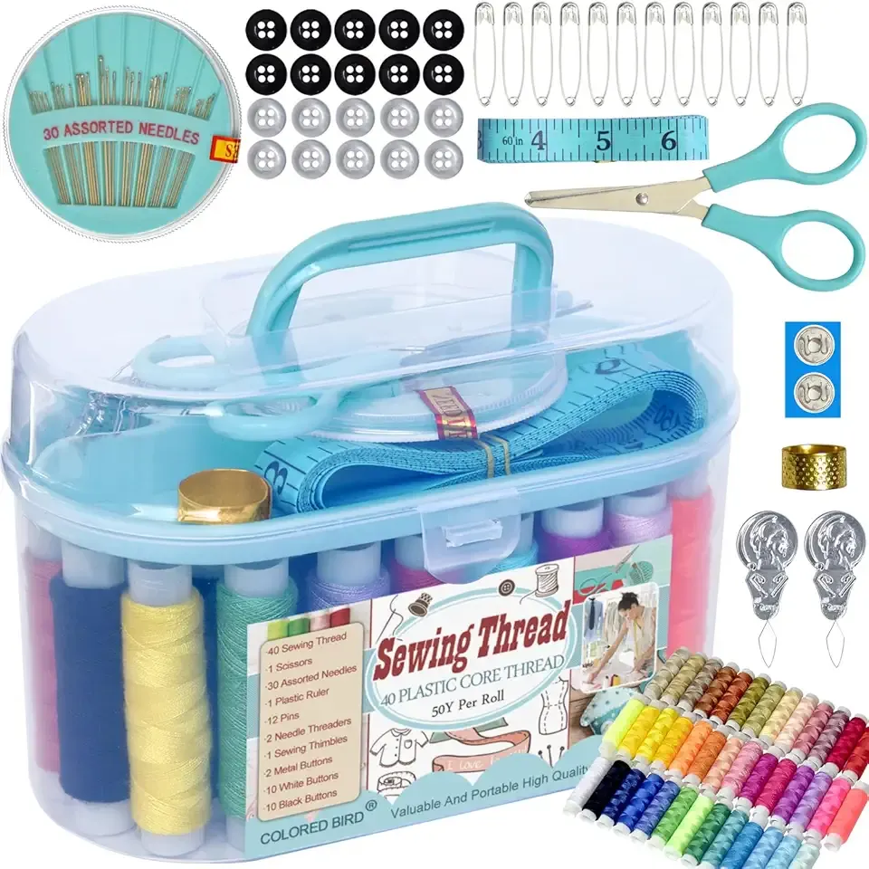 Sewing kit Sewing Thread Sewing Supplies Family Repair Kit Traveler Sewing Project kit DIY Sewing Supplies Organizer
