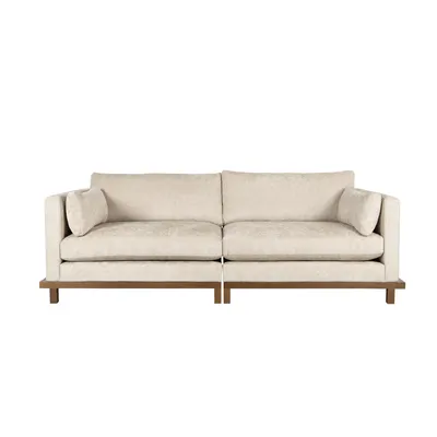 Sofa blossom 3-seater sand