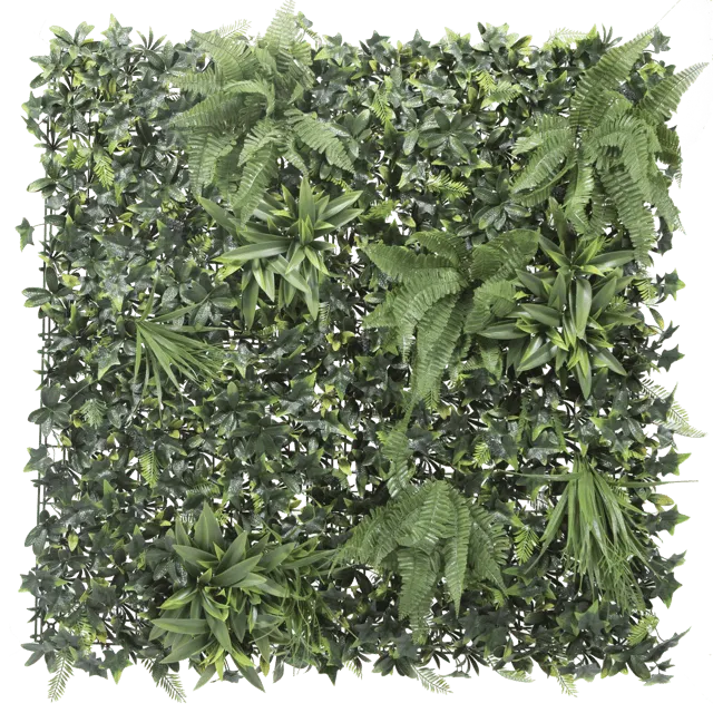 Giardino verticale parete in polietilene, multicolore H 1 m x L 1 m