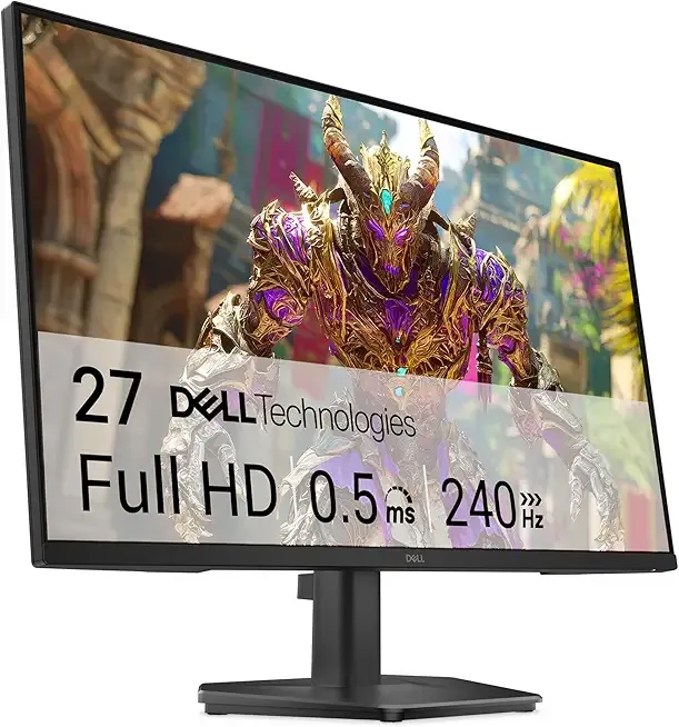 27 240Hz Gaming Monitor - SE2726HG - 27-inch FHD (1920x1080) 240Hz Display, in-Plane Switching (IPS) Technology, AMD FreeSync Premium, TÜV 3-Star, 2X HDMI, DisplayPort 1.4, Tilt