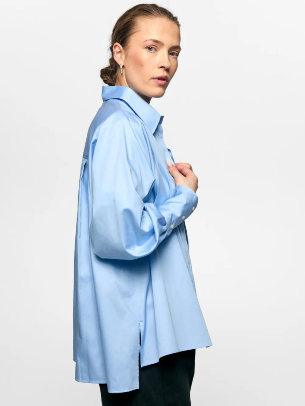 ANNE SOLID SHIRT