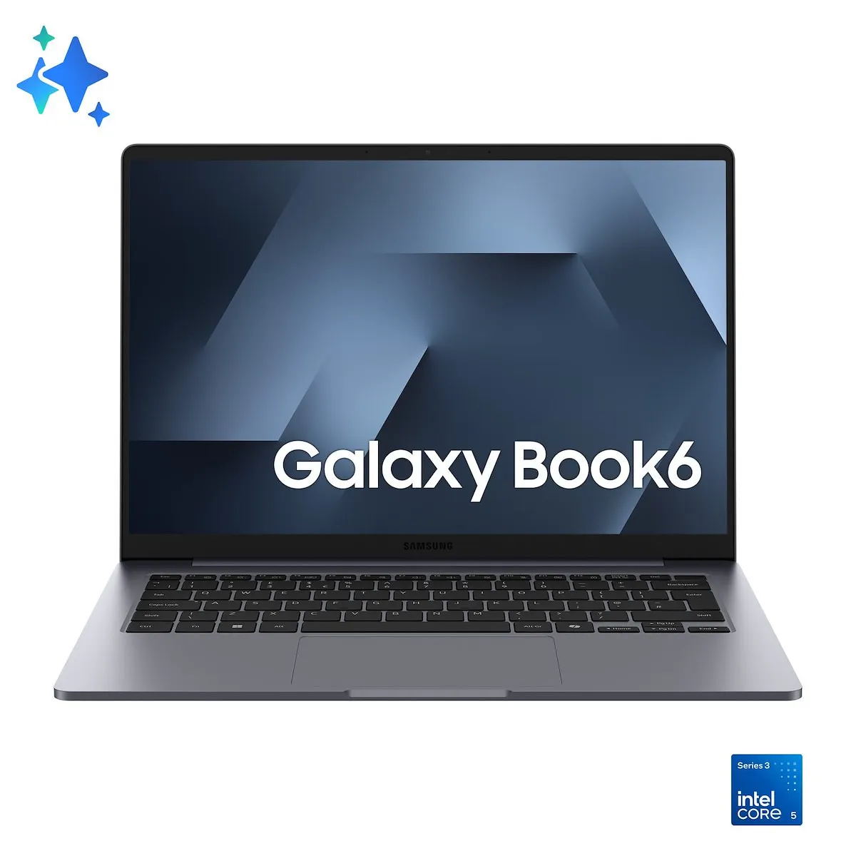 SAMSUNG - Galaxy Book6 è progettato per l'equilibrio. Offre prestazioni fluide con immagini chiare e funzionalità Galaxy AI.
