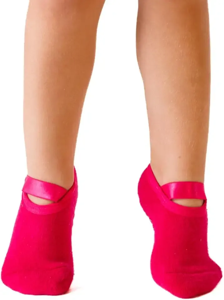 Baby Walking Socks Gift box Toddler Slipper Socks with grippers non skid non slip 2 pairs Boys Girls 6-24 Months 4y