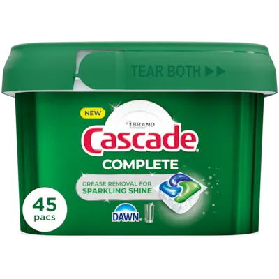 Complete Dishwasher Detergent Fresh, 45ct