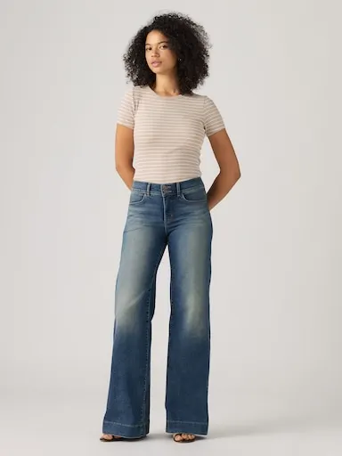 Levi's 318 Tailored Wide Leg In Leaving Late