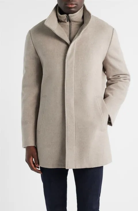 Mont Royal Insulated Wool & Cashmere Jacket with Bib