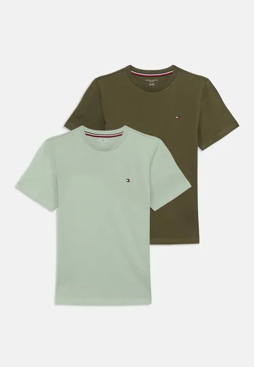 UNISEX 2 PACK - Undertrøye - army green/minty grey