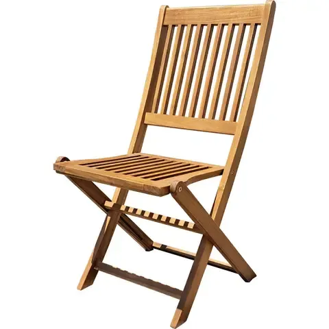 Set 2 Sillas Madera Plegable Bristol