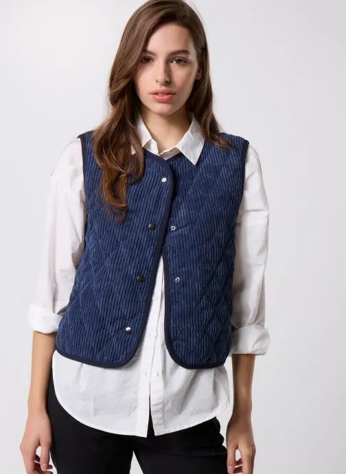 Bodywarmer GABY dames blauw