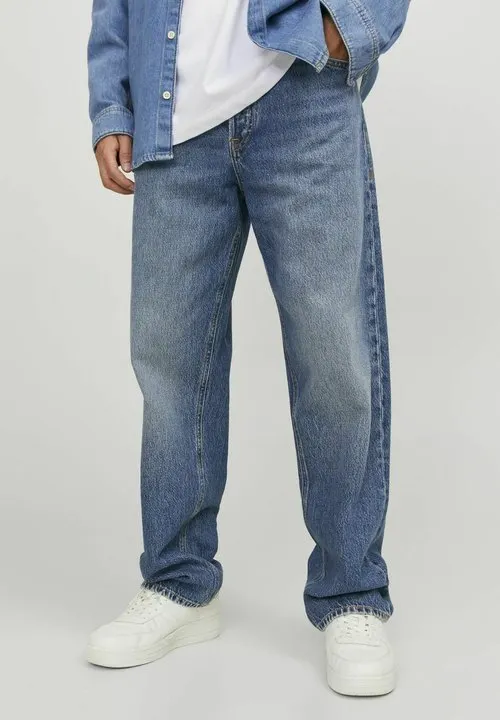 Loose fit JJIEDDIE JJORIGINAL SBD 329 - Jeans relaxed fit - blue denim
