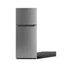 17.6 CuFt Top Freezer Refrigerator in Stainless Steel