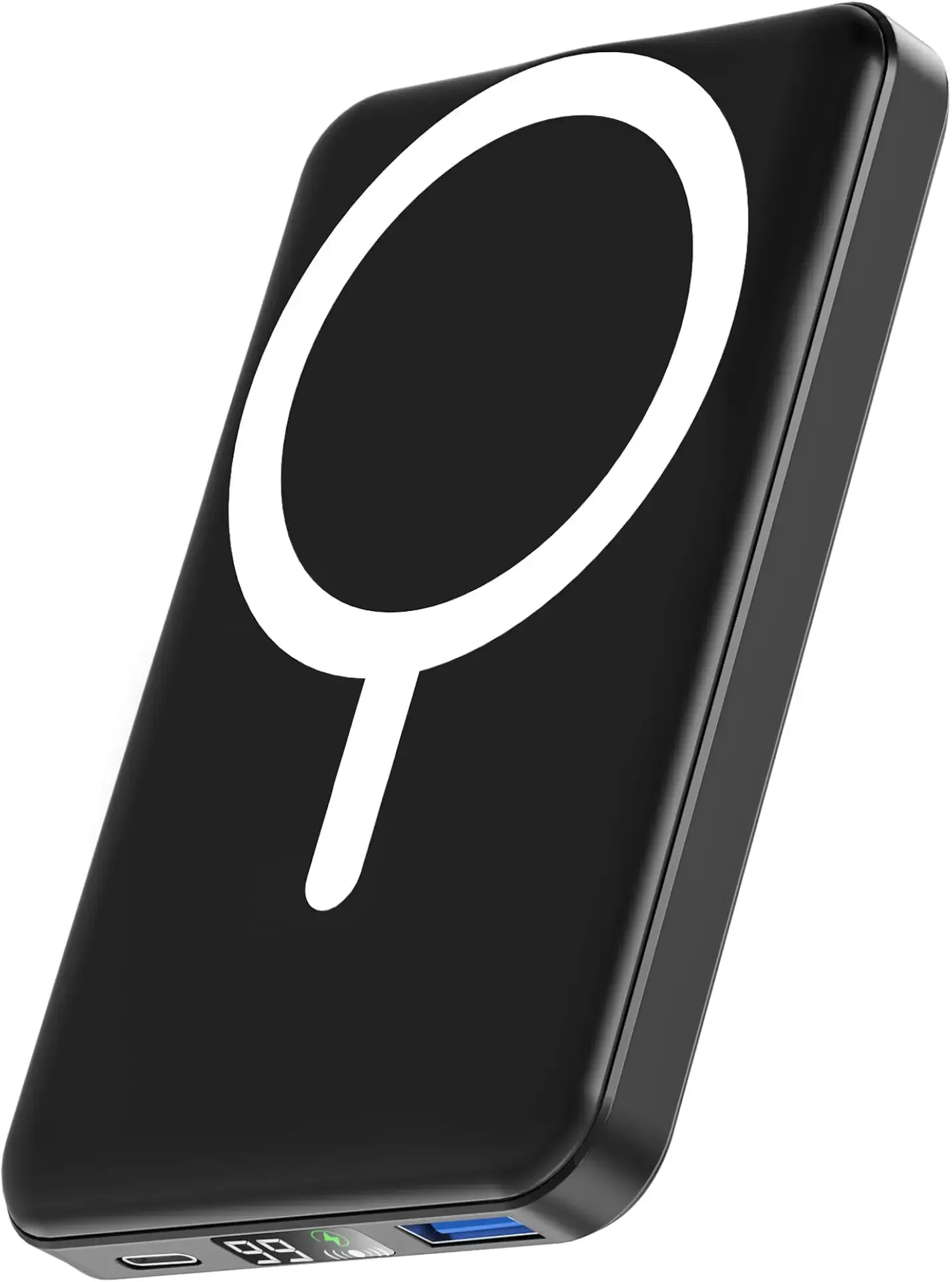 podoru for Magsafe Power Bank, 10000mAh Slim Magnetic Portable Charger | 22.5W PD Fast Charging, Travel Essentials with USB-C Cable LED Display, Wireless Battery Pack for iPhone 18/17/16-12 Series