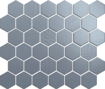 Mosaic Hexagon Midnight