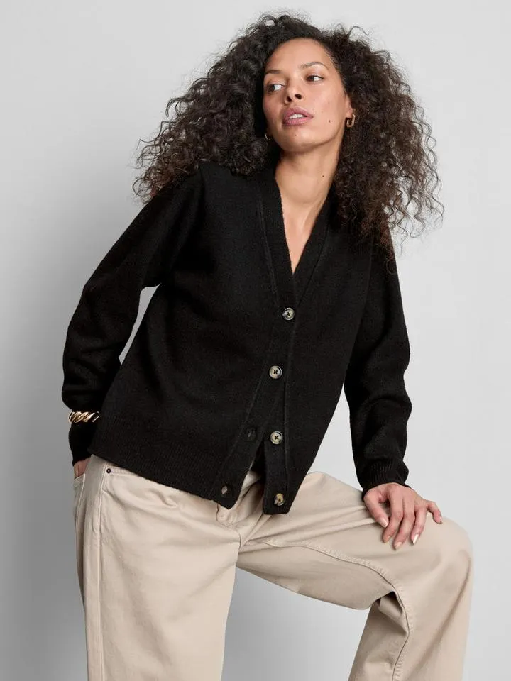 Gilet boyfriend en mélange de laine