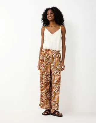 Pantaloni culotte - Wide Fit - Multicolore