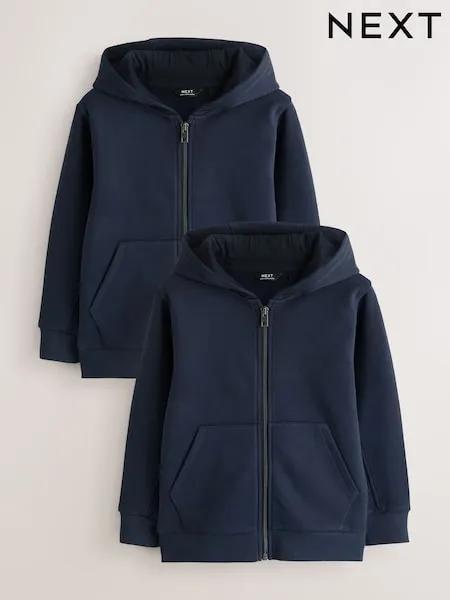 Black 2 Pack Sweat Hoodie (3-16yrs)