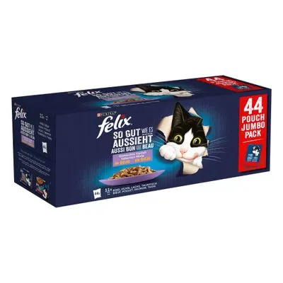 Mégapack Felix Tendres Effilés en gelée 132 x 85 g