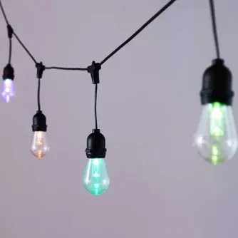 Orbit 30 Multi-Coloured LED Connectable Festoon Lights