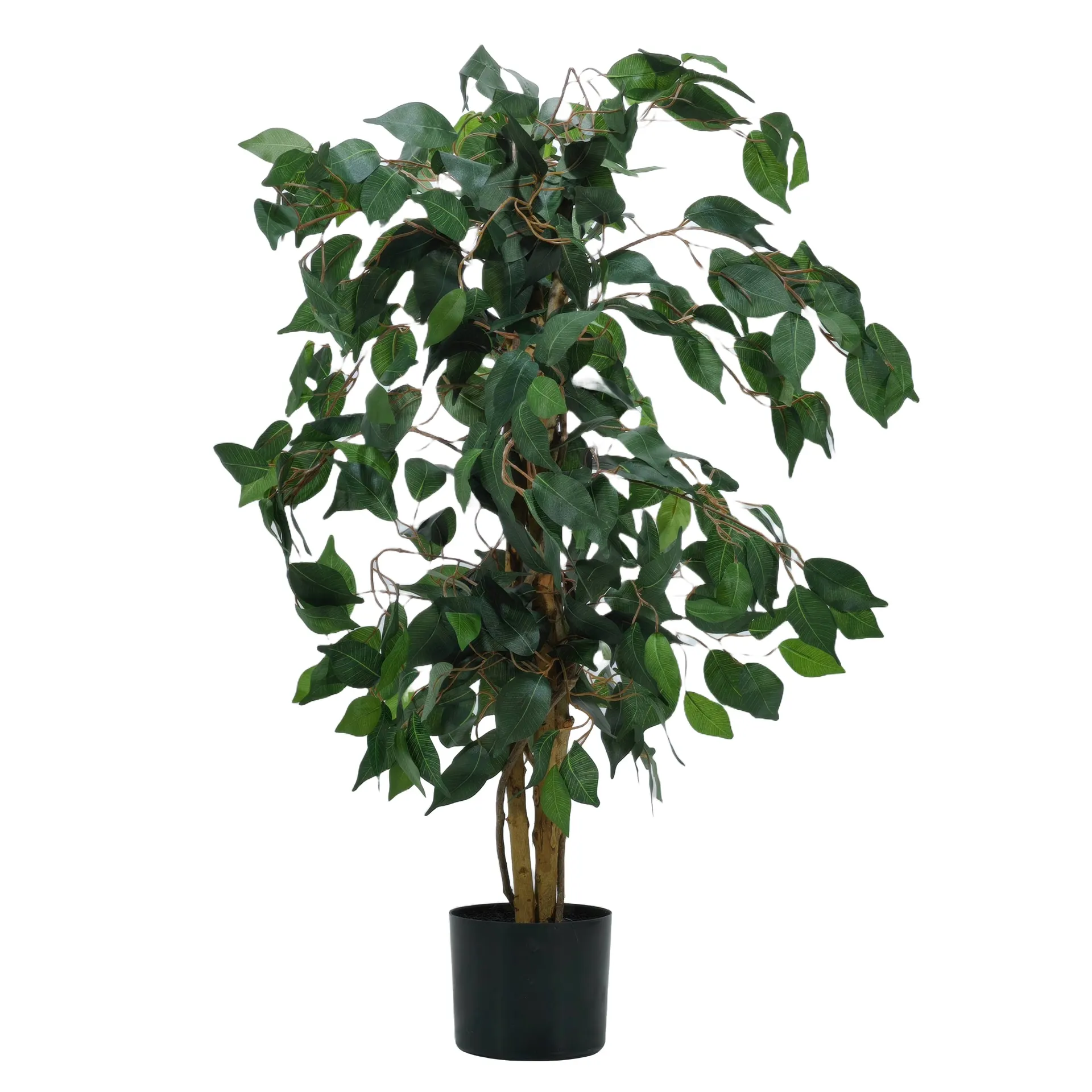 Pianta artificiale Ficus in vaso h90 cm