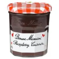 Bonne Maman Raspberry Jam (370 g) Open Product Description