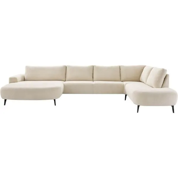 Hoekbank rechts Davanti HR-zitting beige